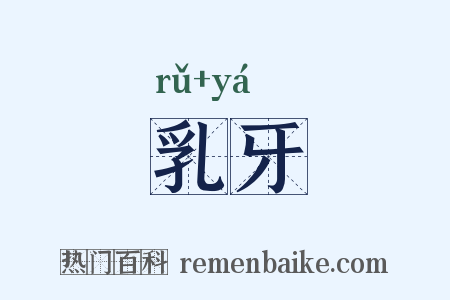 乳牙是什么意思的图片
